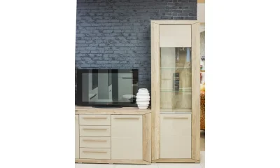 Витрина левая Helvetia Lumi 24G6DT05