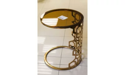 Стол Приставной Garda Decor 13RXET3044-GOLD