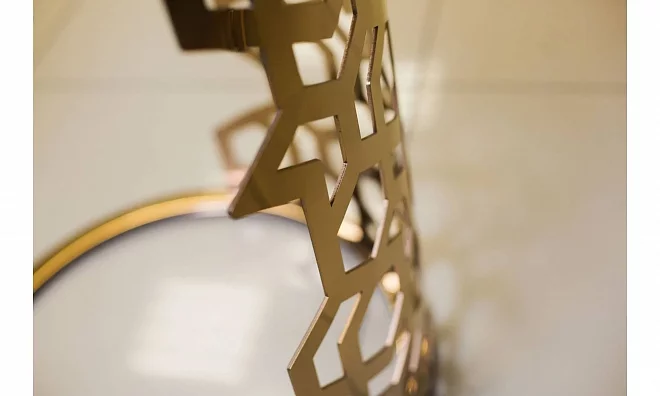 Стол Приставной Garda Decor 13RXET3044-GOLD