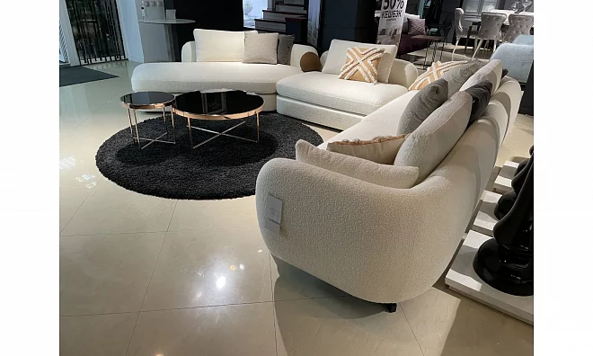 Диван угловой левый Homage Vogue VOGUE