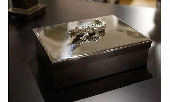 Шкатулка Eichholtz Крокодил 109153