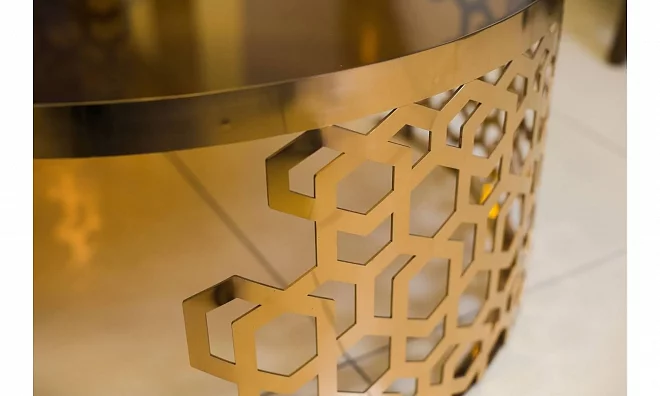 Журнальный Стол Garda Decor 13RXCT8012-GOLD