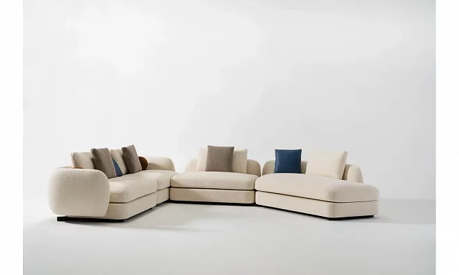 Диван угловой правый Homage Vogue VOGUE