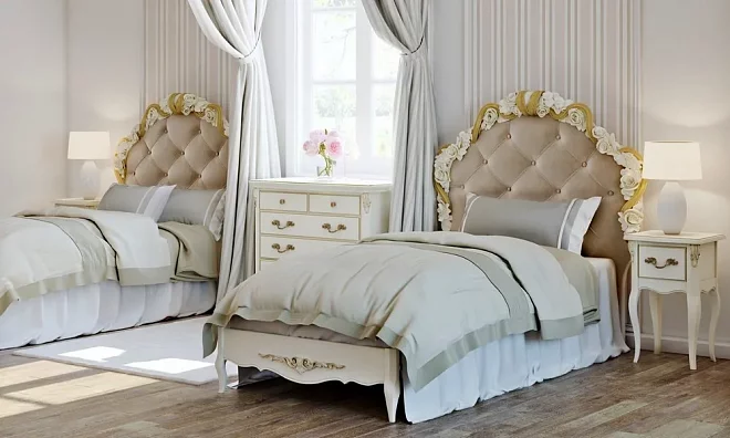 Кровать В Спальню Kreind Romantic Gold R409-K02-AG-B01