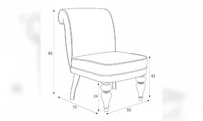Кресло Kreind Лира M16-W-0372 M16-W-0372