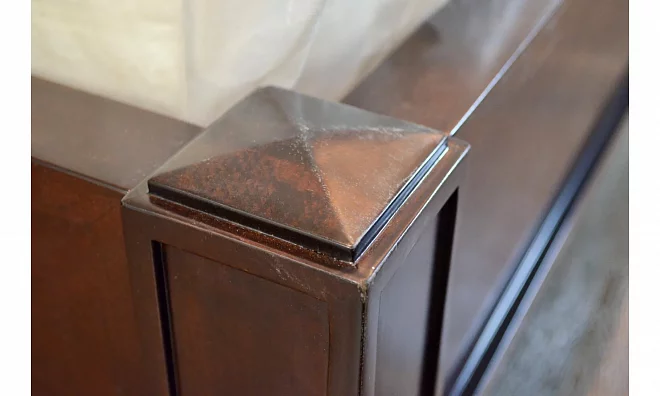 Кровать с решеткой FRATELLI BARRI Mestre FB.BD.MES.2