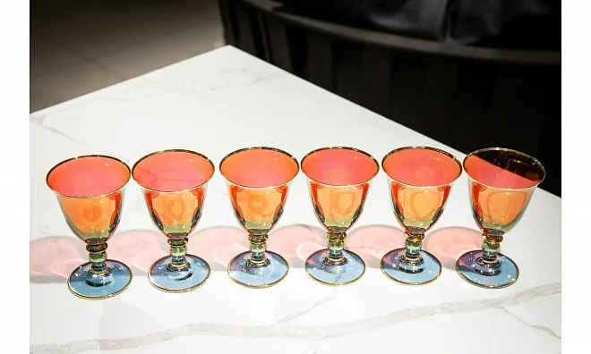 Бокал для вина VETRERIE DI EMPOLI Arlecchino AQ-2918/2