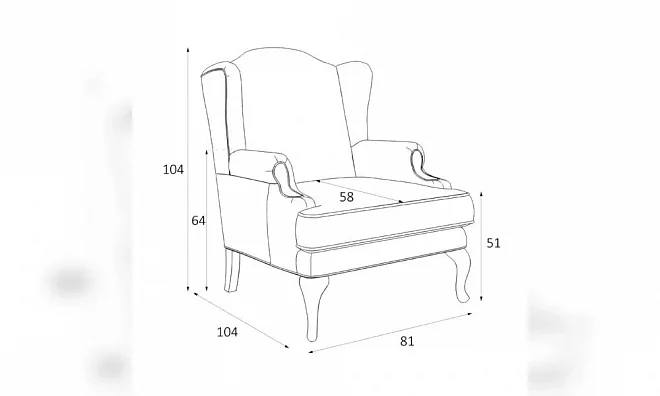 Кресло Kreind Френсис M12-Bn-0402 M12-BN-0402